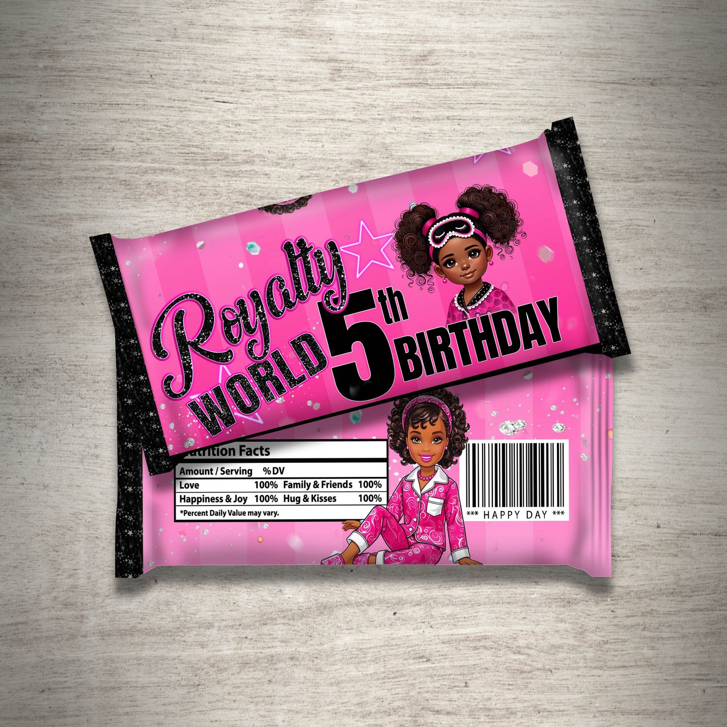 Barbie Inspired Candy Bar