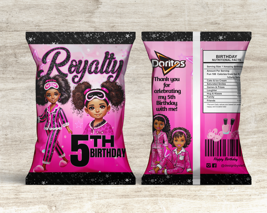 Barbie Inspired Chip Bag