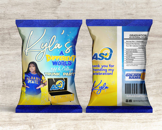 Graduation Chip Bag